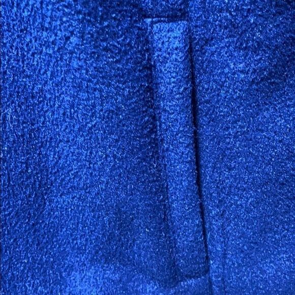 Talbots Navy Fleece Hooded Full Zip Jacket - Picture 2 of 6